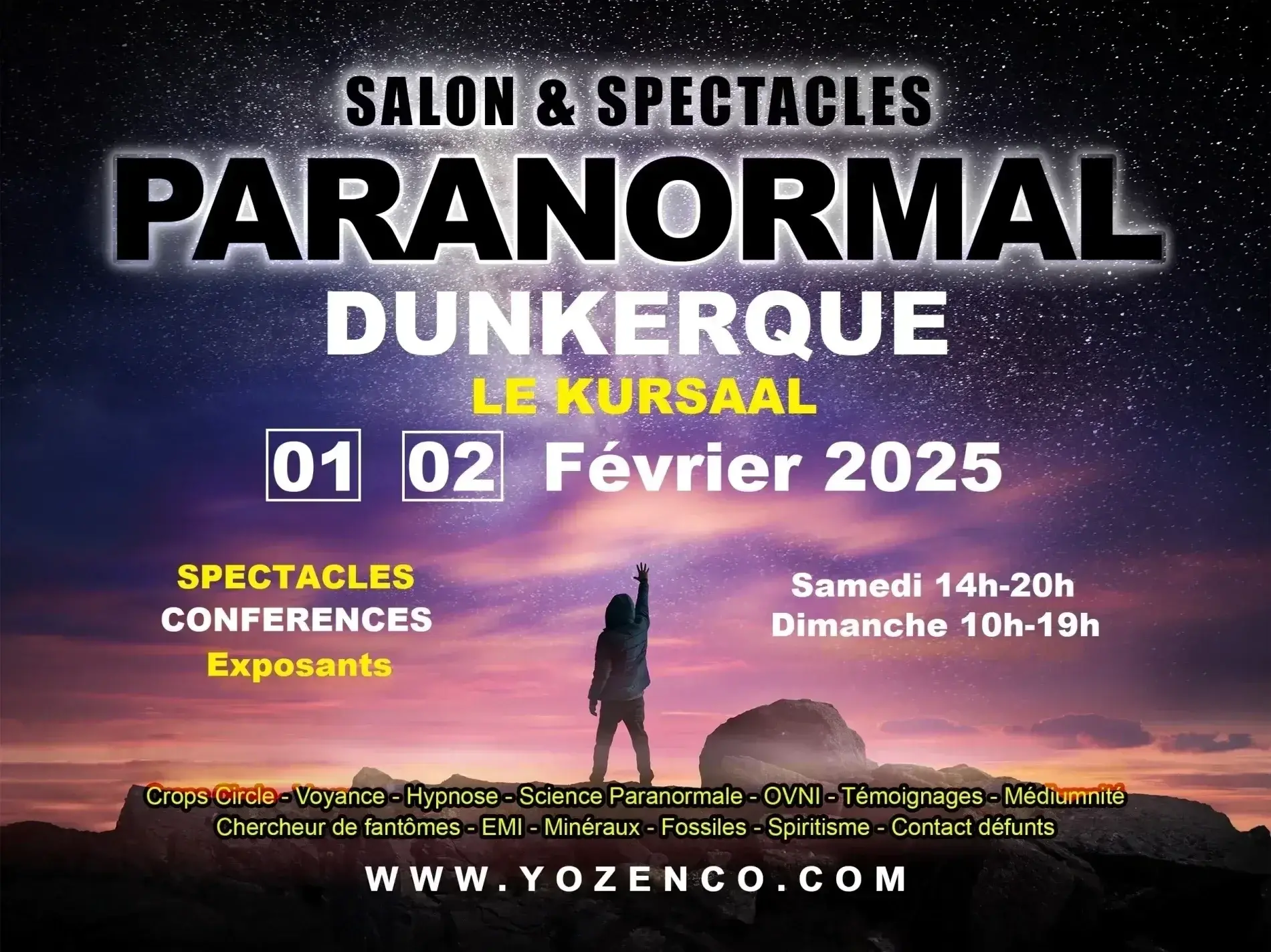 Paranormal dunkerque 02 02 2024 au 03 02 2024